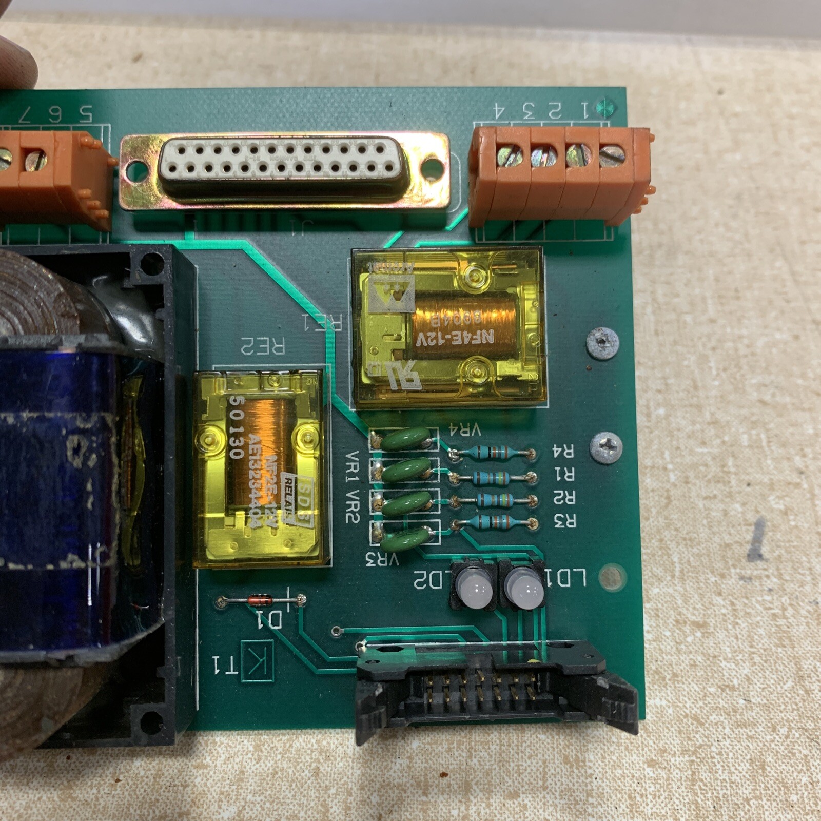 V4535383 REV A FLAKT DATA POWER PCB DATAPLINT 8088