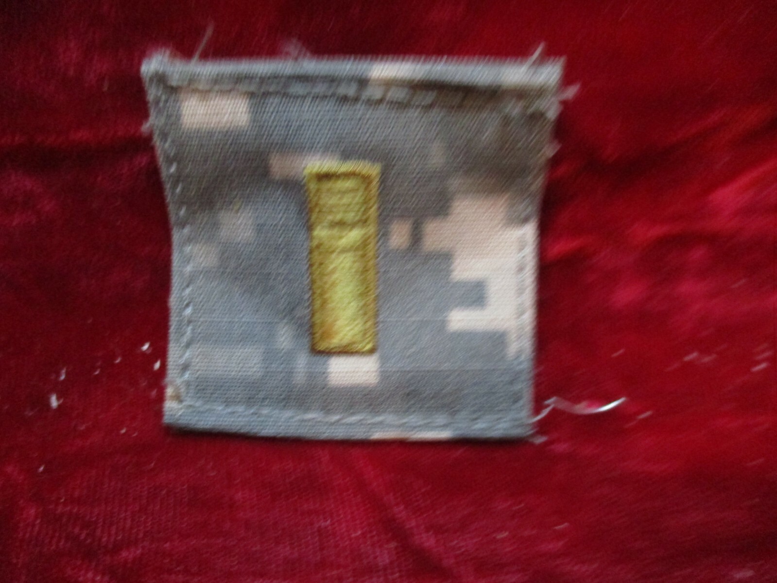 U.S Air Force 2nd Lieutenant Military Patch w/hook
