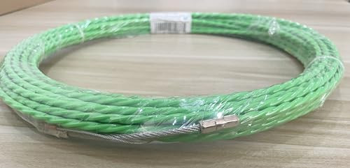 Fish Tape 49FT Wire Fishing Tools Cable Pulling Wire 4.5mm Diameter, Ideal fo...