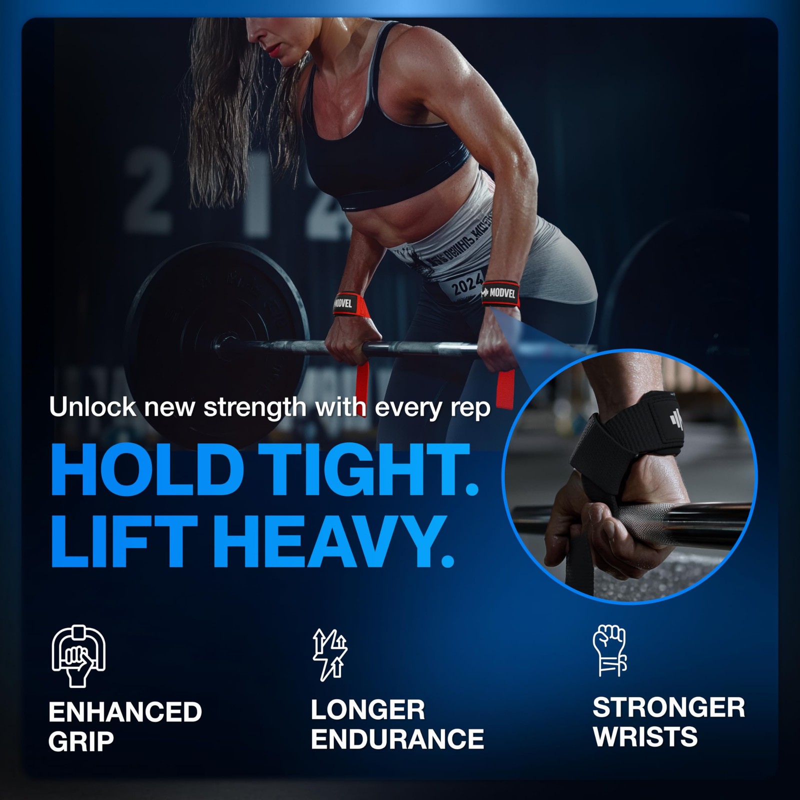 Orthopedic Wrist Brace and Wraps for Weightlifting - Adjustable, Lightweight ...