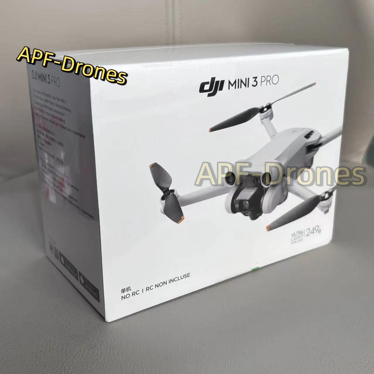 New DJI Mini 3 Pro Drone ONLY - Including Gimbal Camera Protector & Propellers