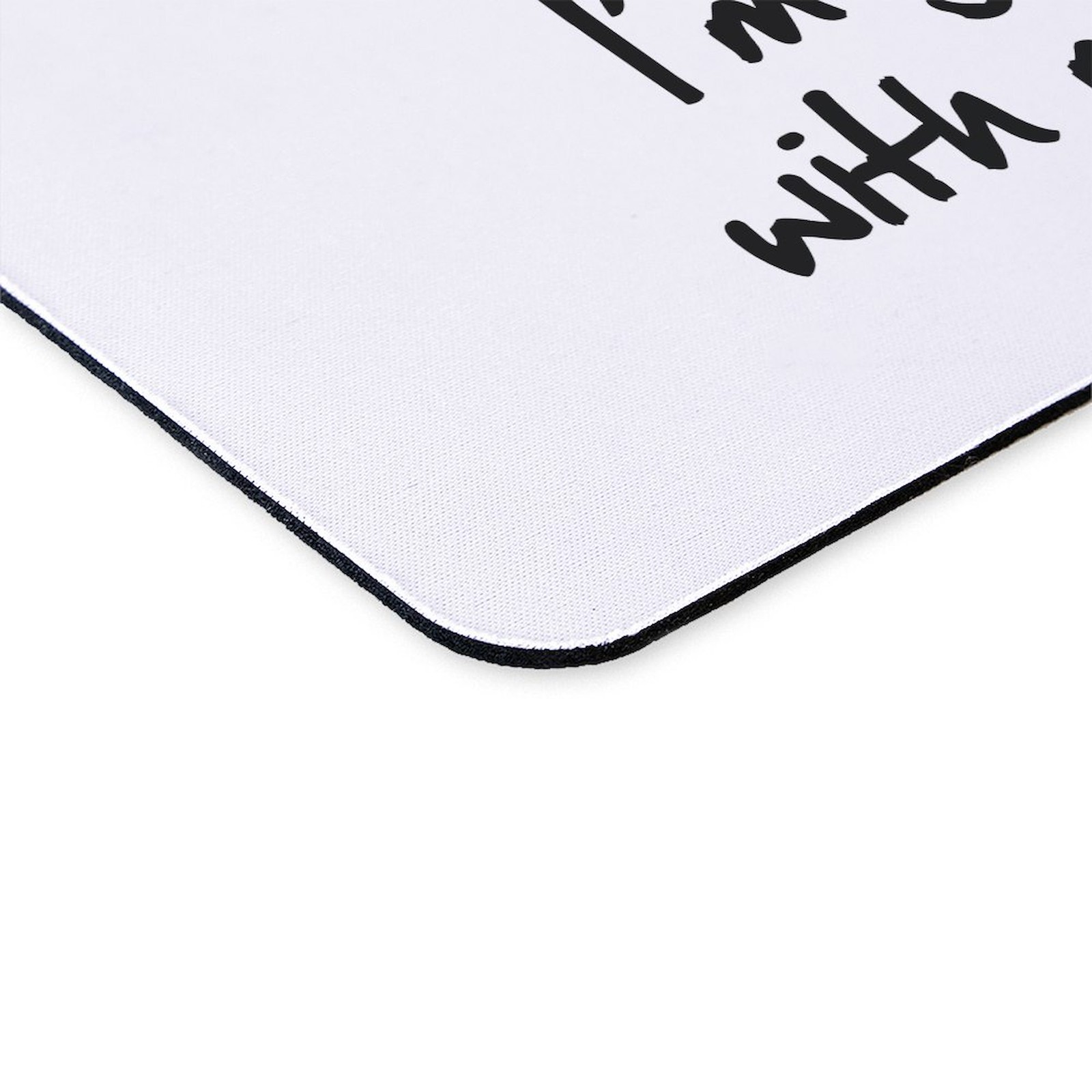 CafePress I'm Good With Math Mousepad (1435299201)