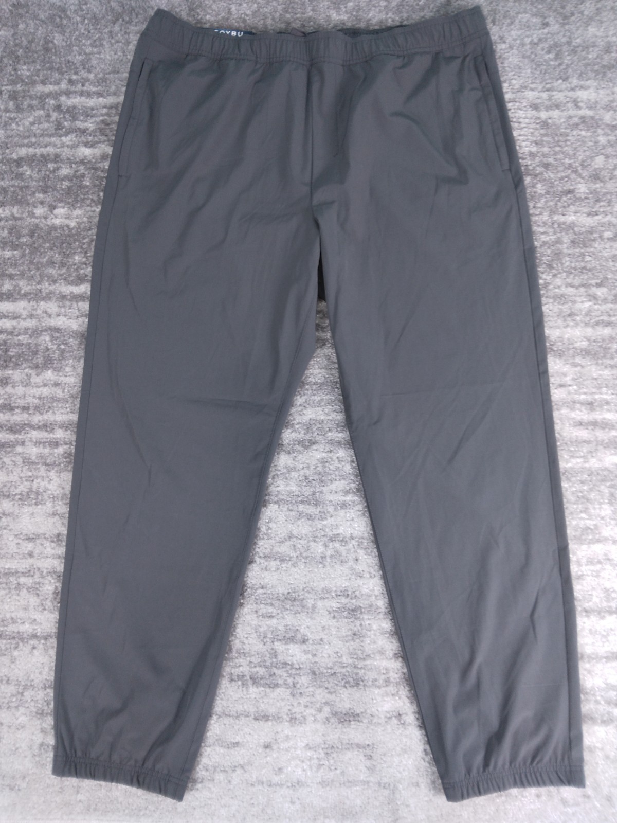 Soybu Woven Jogger Men's 2XL Gray Water Resistant Activewear Stretch Pants XXL