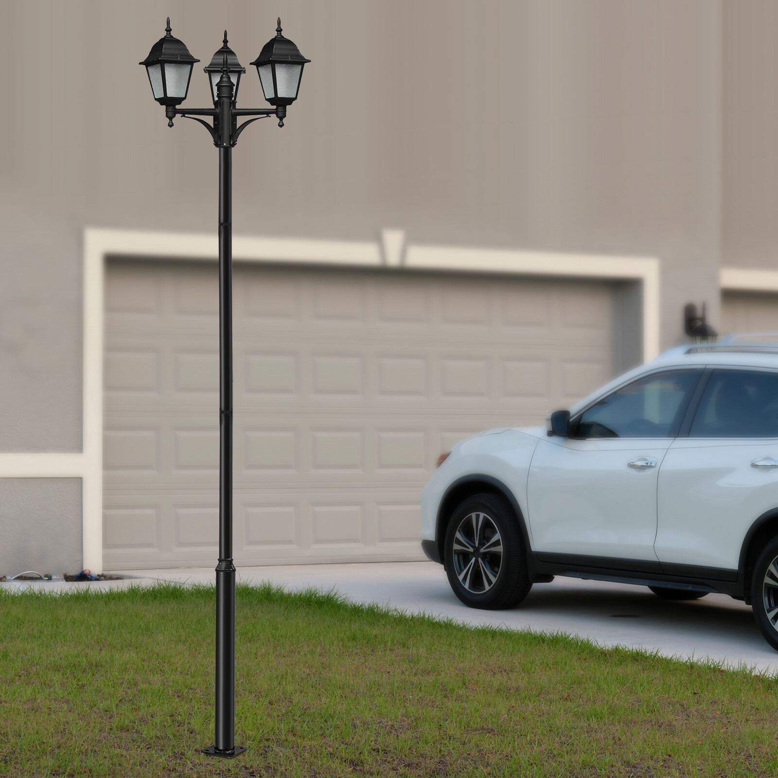 Street Light Pole, Street Lamp Post, Split Street Lamp Post Suitable for Outdoor