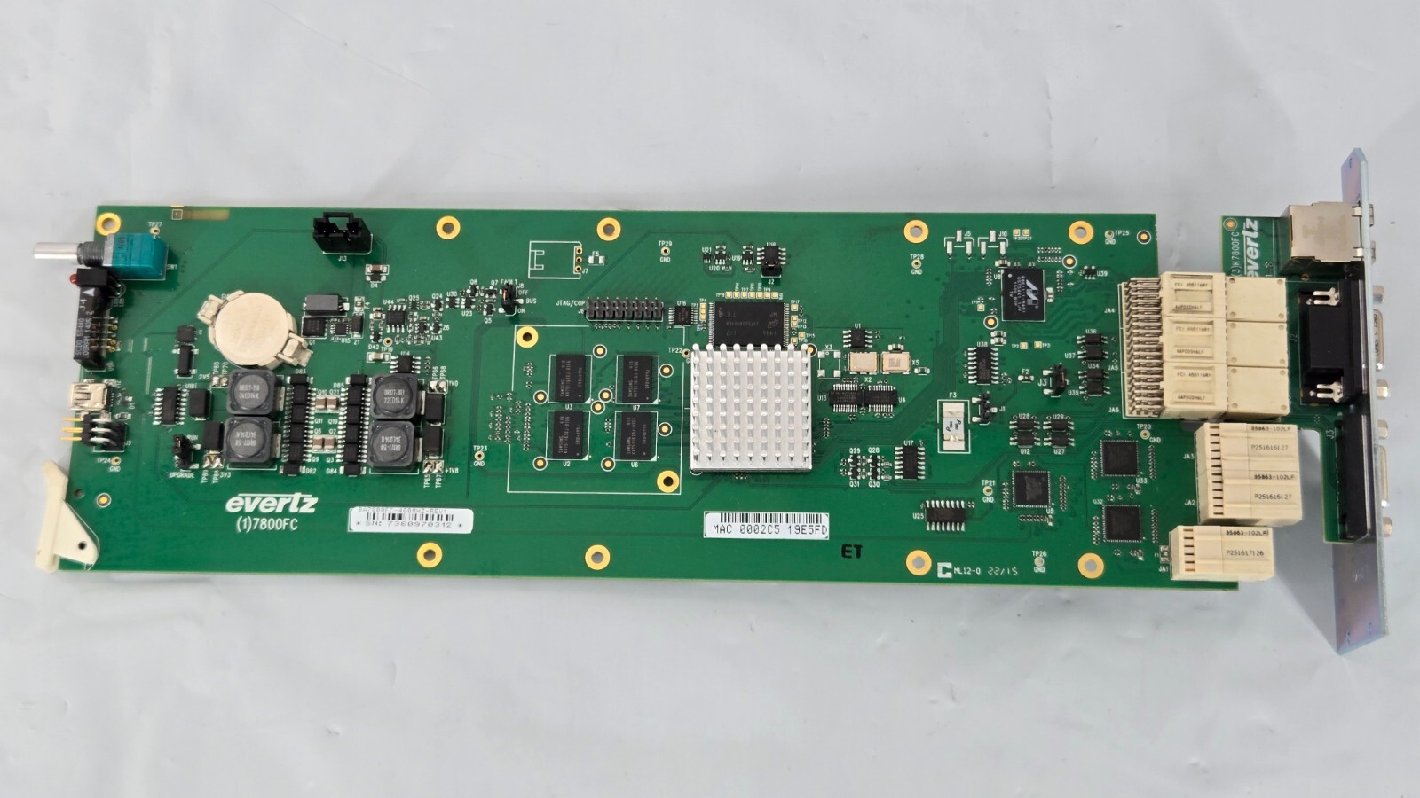 Evertz 7800FC VistaLINK Frame Controller VK
