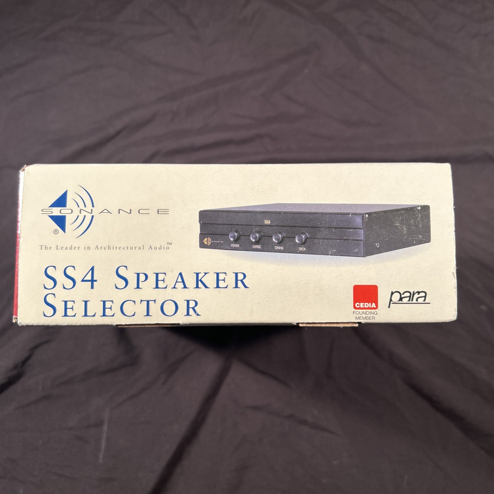 Sonance SS4 Speaker Selector (New Old Stock) Fast Shipping!