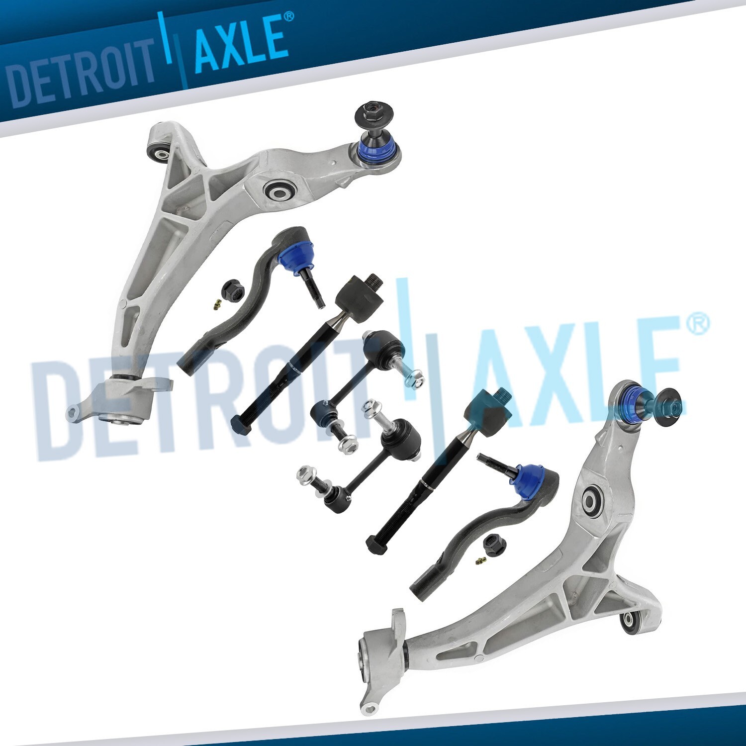 Front Lower Control Arm Sway Bar Tierod for Dodge Durango Jeep Grand Cherokee