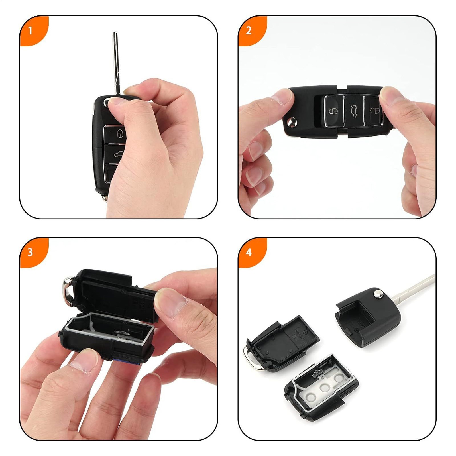 Fake Car Key Diversion Safe - Hidden Secret Compartment Stash it Box