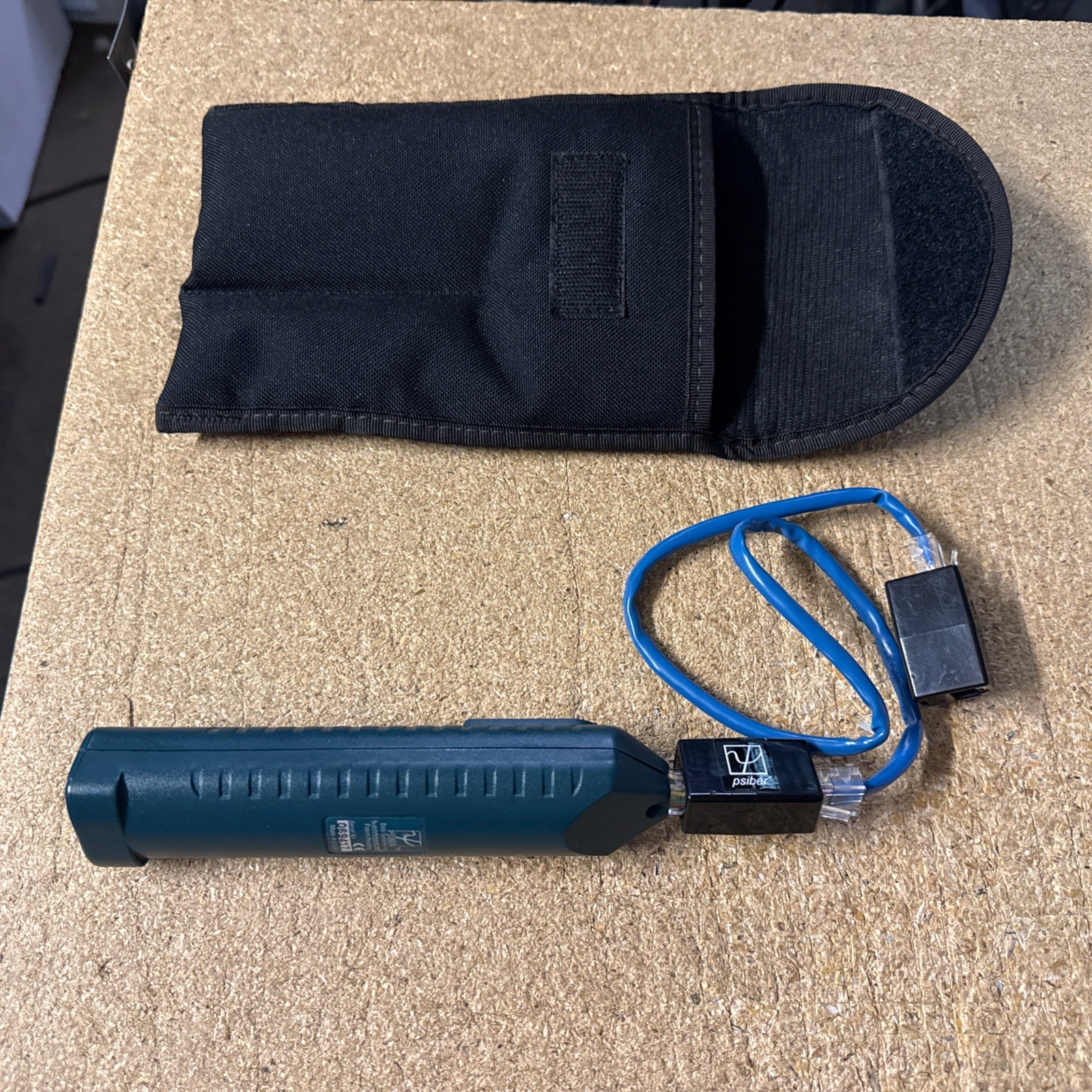 Psiber LM20 LanMaster 20 Link Tester for Verifying LAN Operation w/ Case