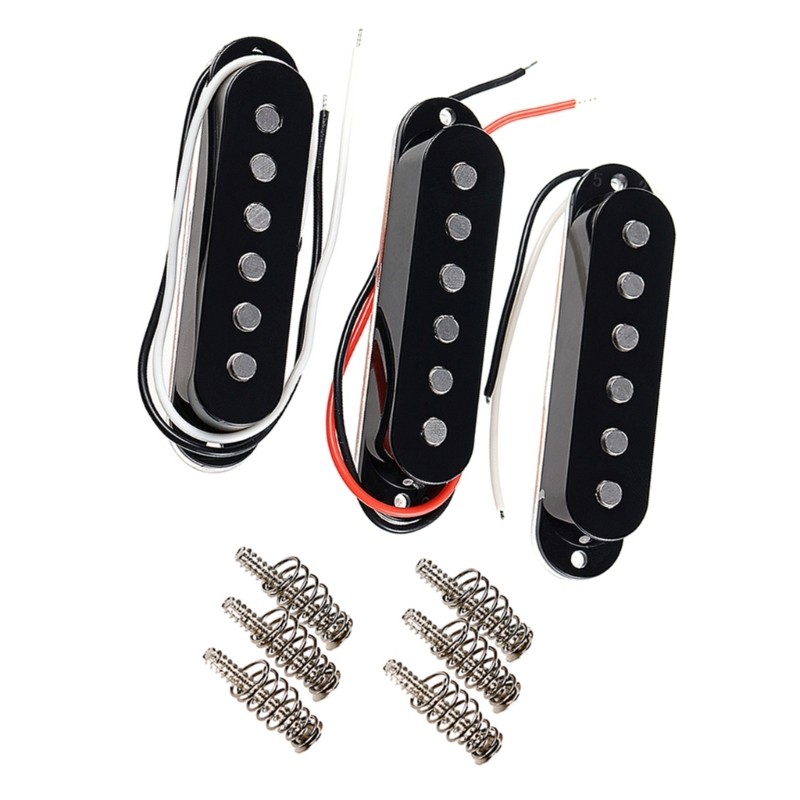 3Pcs Electric Guitar Noise Reduction Neck/Middle/Bridge Pickups Quick Install