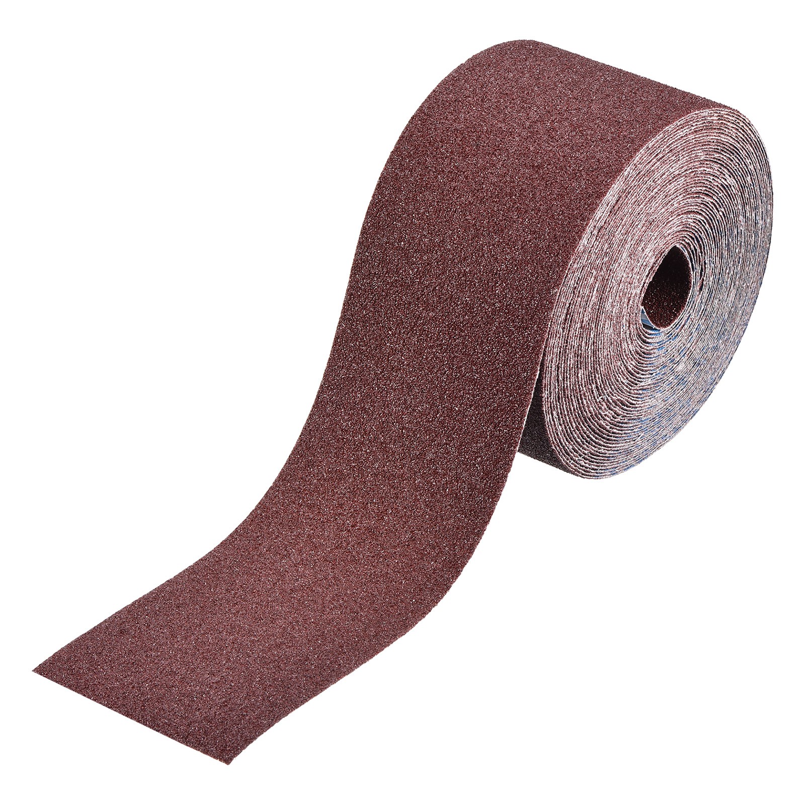 60 Grit Sandpaper Roll, 3 Inch x 35 Feet Emery Cloth, Red