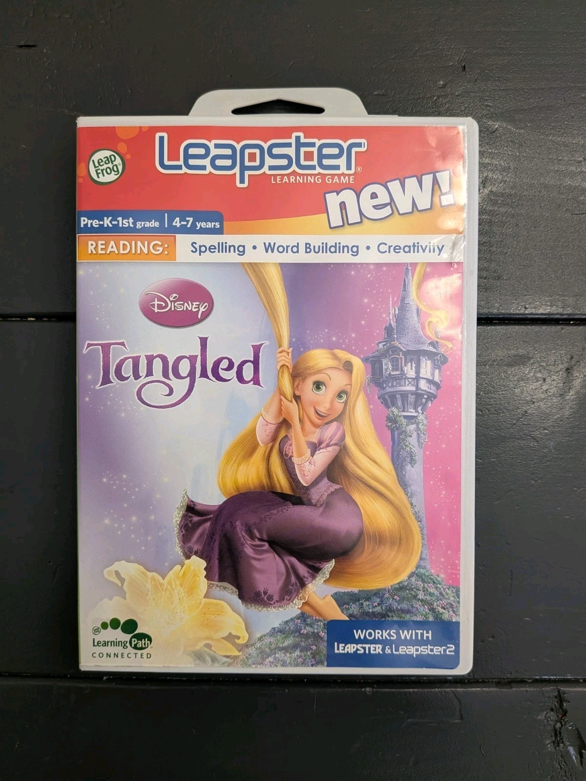 LEAPFROG LEAPSTER TANGLED DISNEY LEAPSTER 1 & 2