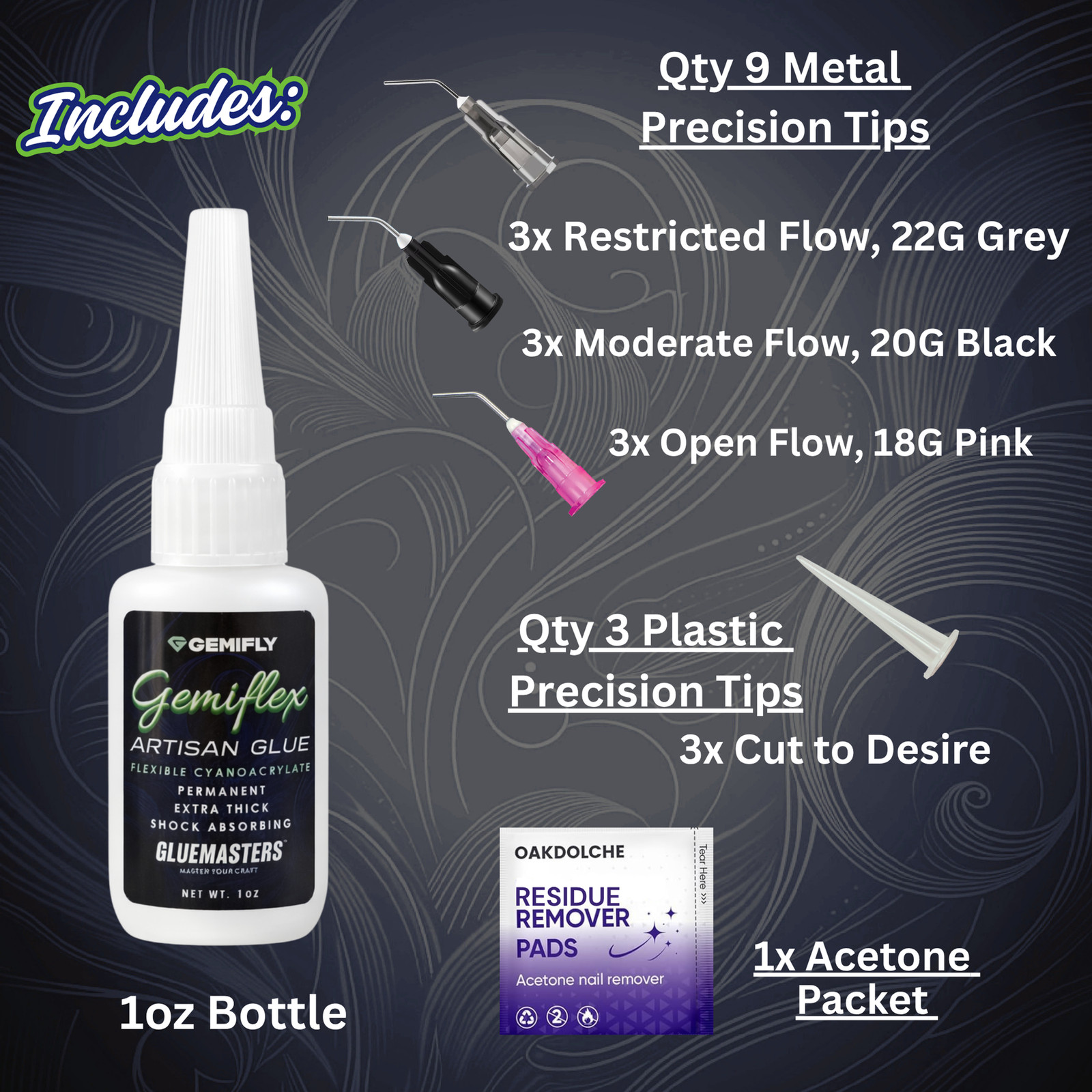 GEMIFLEX™ Artisan Glue for Bedazzle Fashion & Footwear - Gemifly