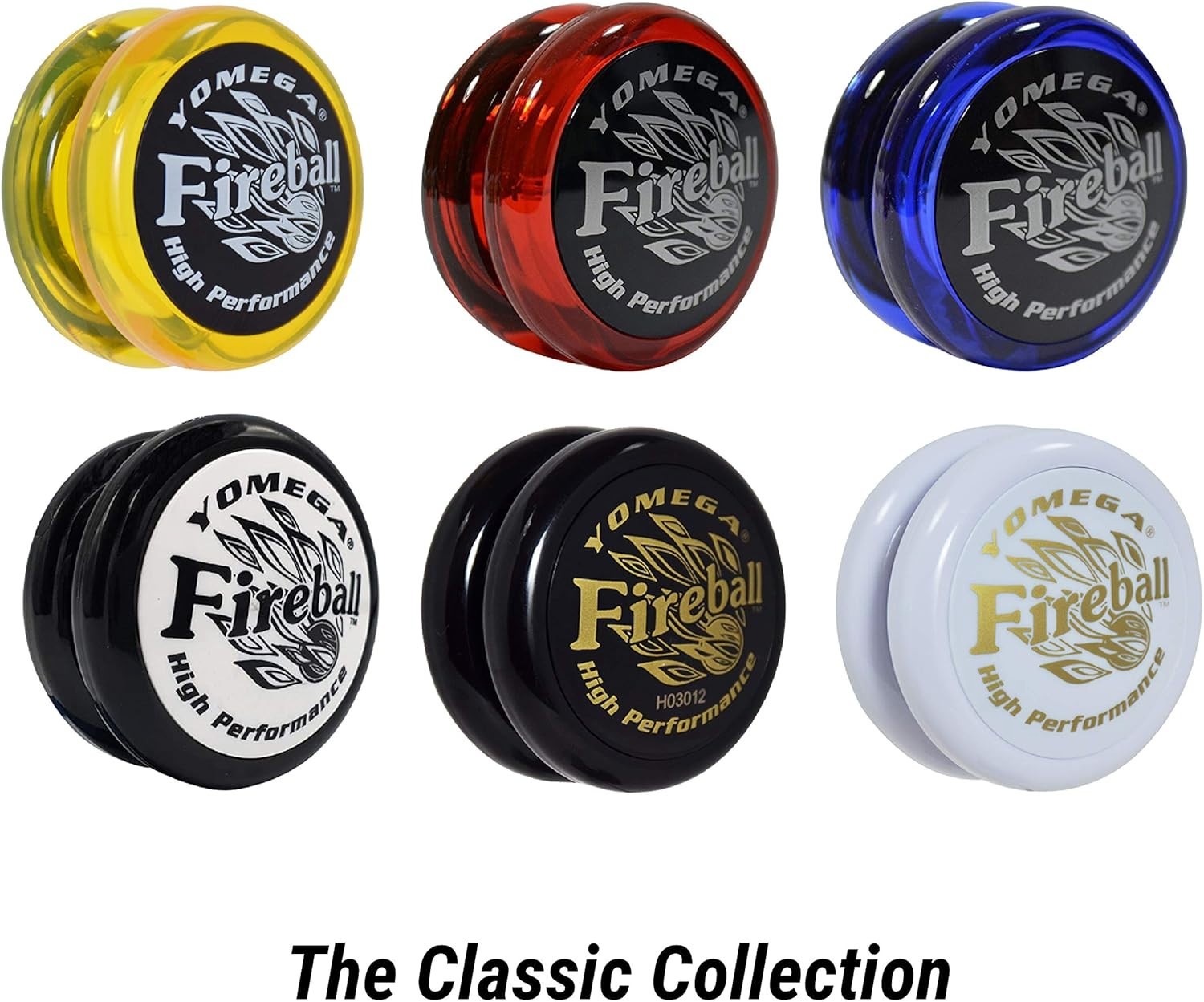Yomega Fireball YoYo: Durable Red/Black Design for Pro-Level Trick Performance