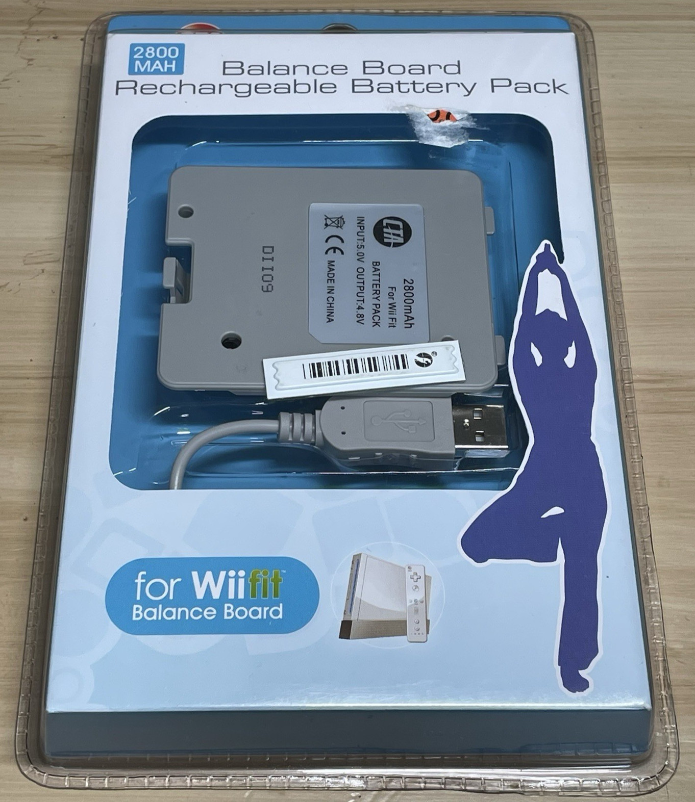 CTA Rechargeable Battery Pack Wi-BBP For Wii Fit Balance Board New Sealed