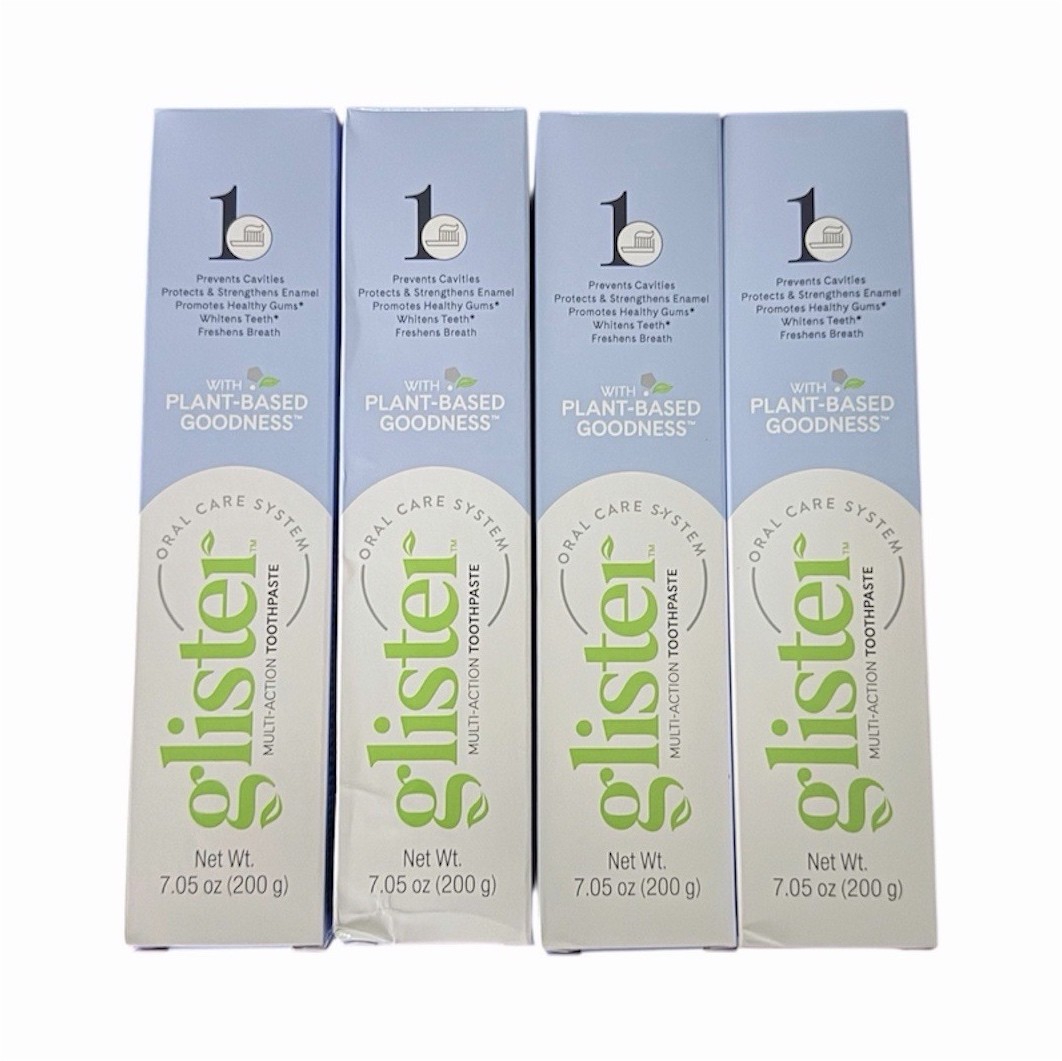 Glister M.A. Toothpaste 1.76  oz (50g) – 4 Pack