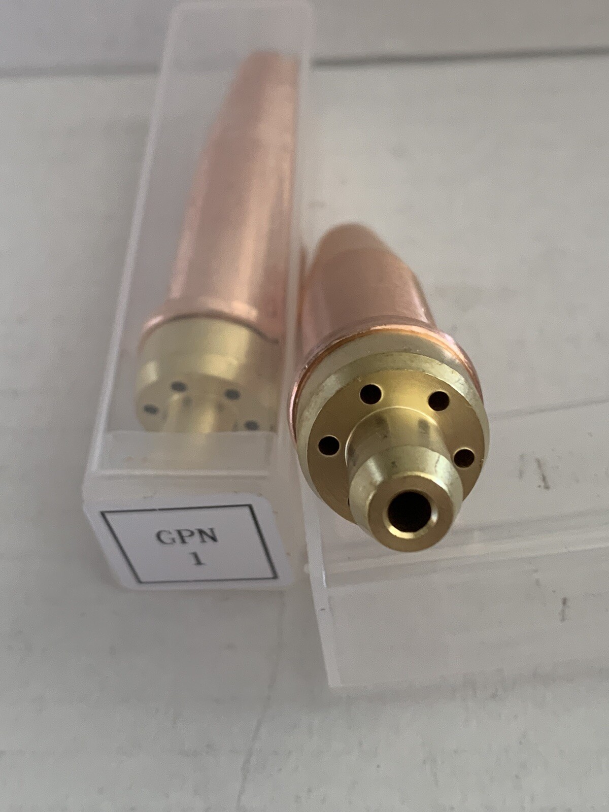 Lot Of 2 VICTOR Replacement 1-GPN Victor Style PROPANE NATURAL GAS CUTTING TIP