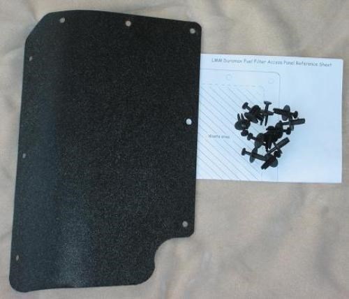 LMM FUEL FILTER ACCESS PANEL DOOR DURAMAX GMC CHEVROLET 2007 2008 2009 2010 USA