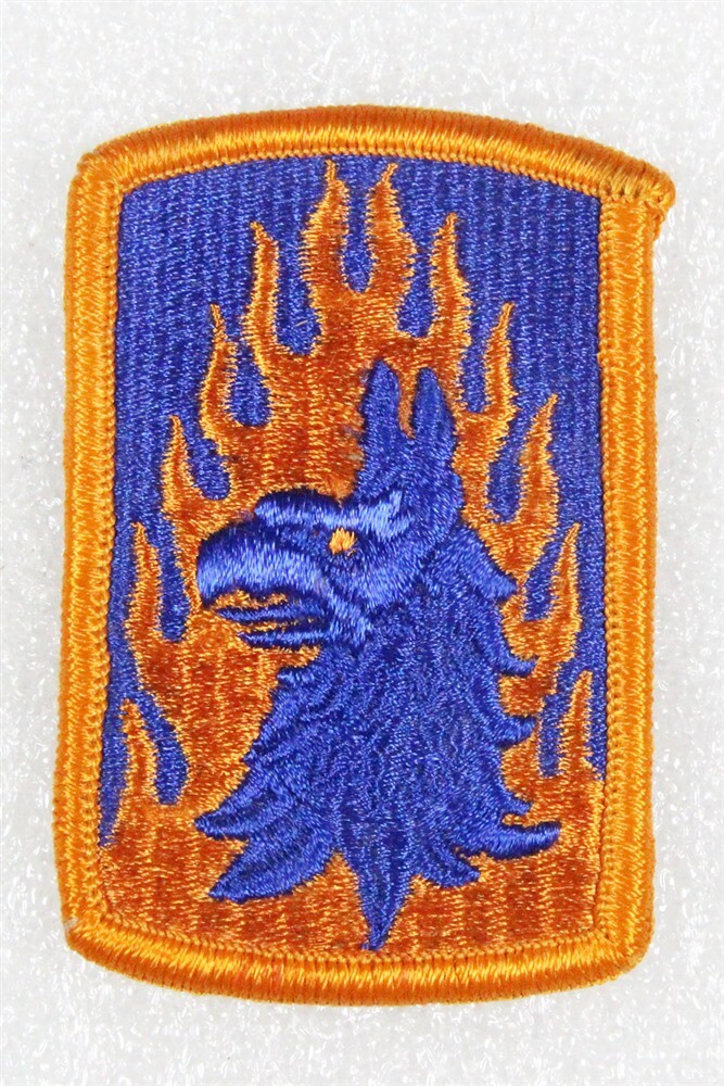 Army Patch: 12th Aviation Brigade - merrowed edge