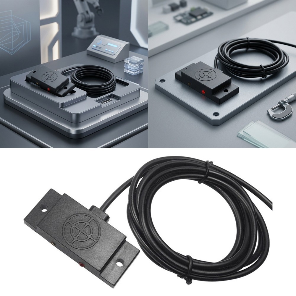 Adjustable NPN Capacitive Sensor for Non-Metallic Object Detection 0-8mm Range