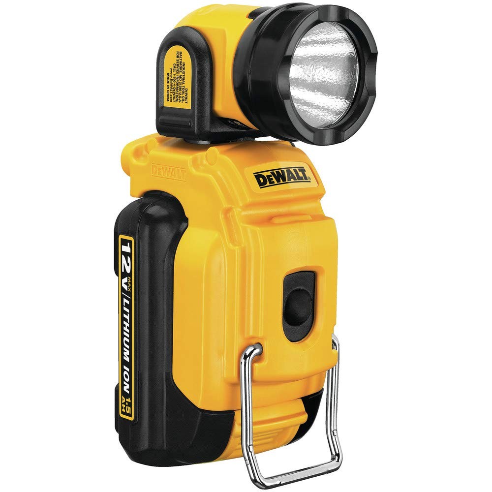 DEWALT 12V MAX LED Work Light, Hand Held DCL510, Yellow