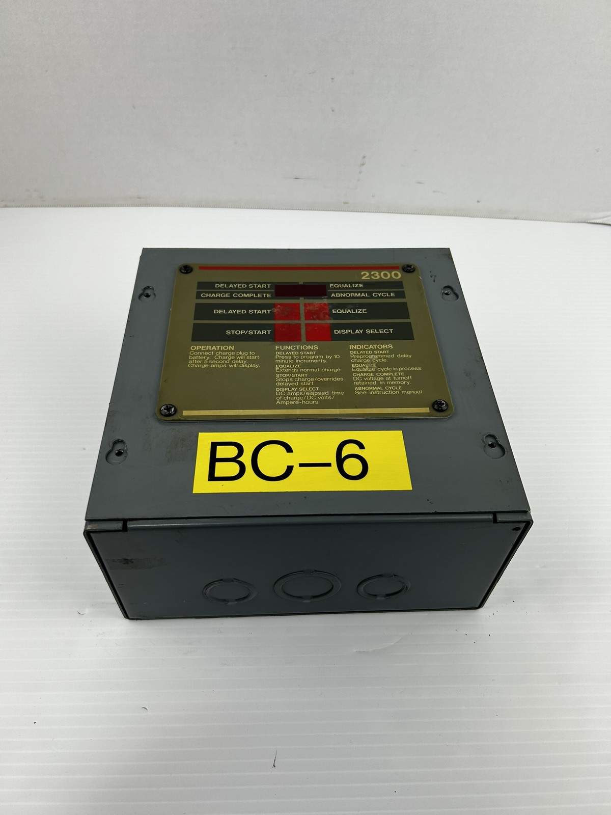 The Hall Co 2300 Operator Interface Keypad Display Panel M11632 36 Volt