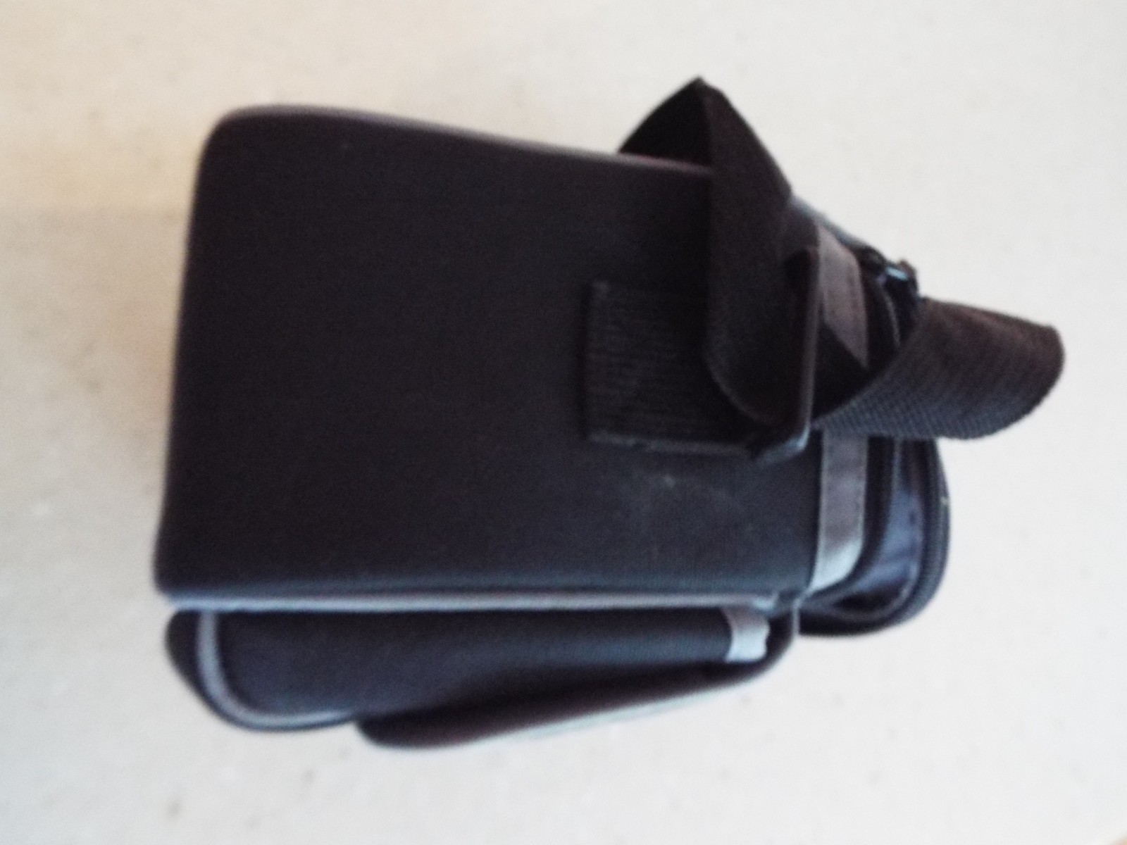 Denali Black Camera Bag with Adjustable Strap and Padded Interior Compact Design