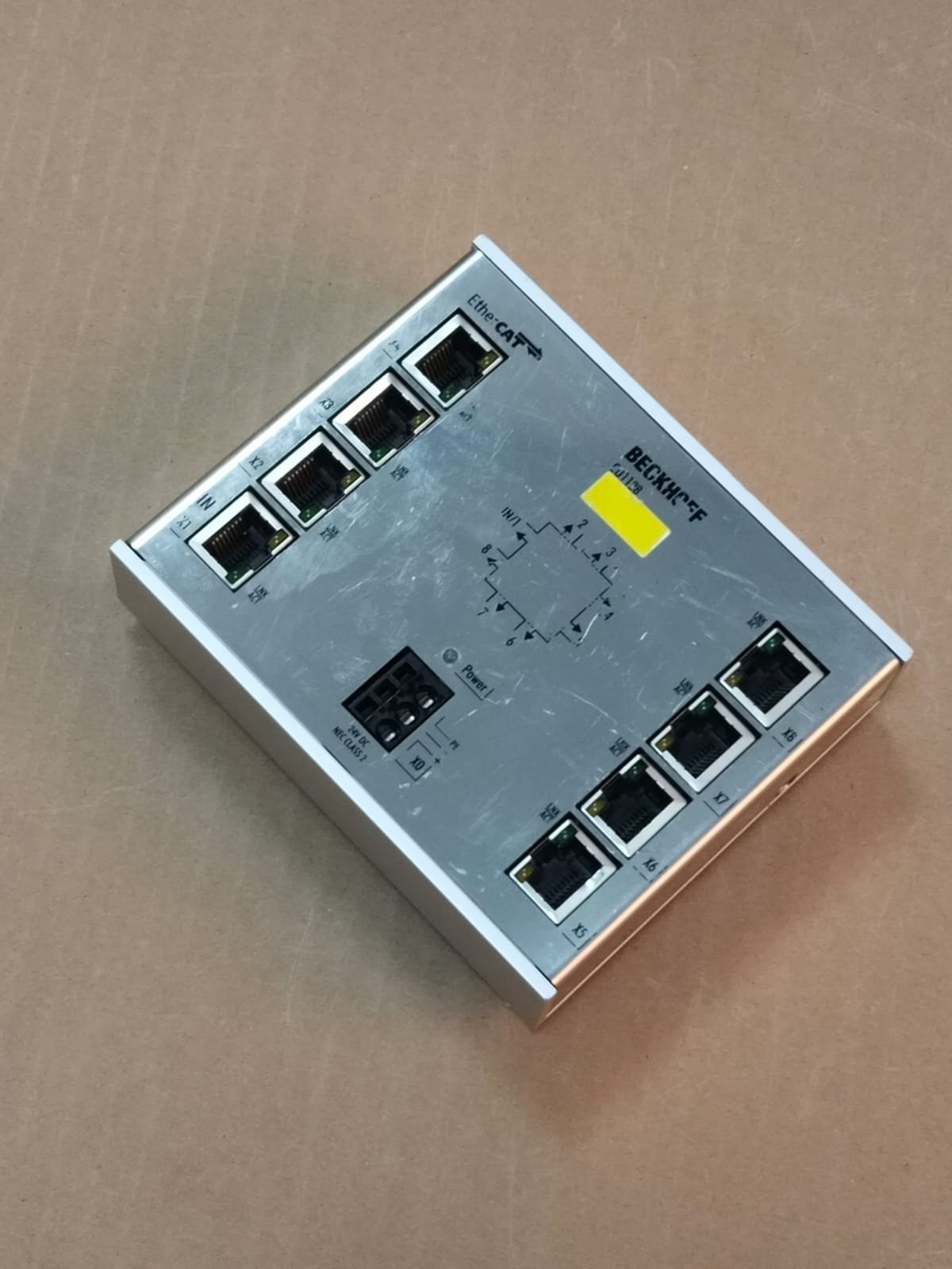BECKHOFF CU1128-0000 8 PORT ETHErCAT-HUB