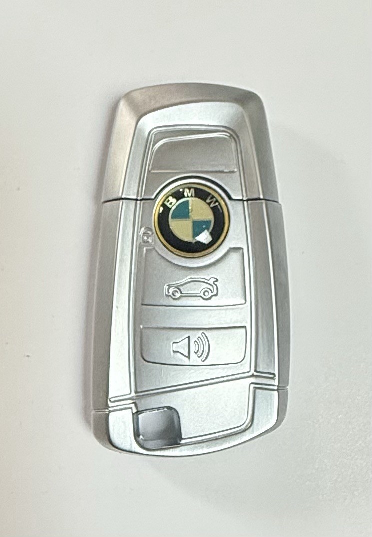BMW Silver Metal USB Thumb/Flash Drive 2 GB Keyring Fob Style New In Box