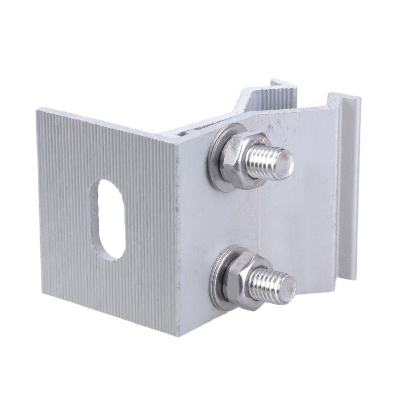 4pcs Pre Assembled Aluminium Clamps for Solar Structure Installation Designs