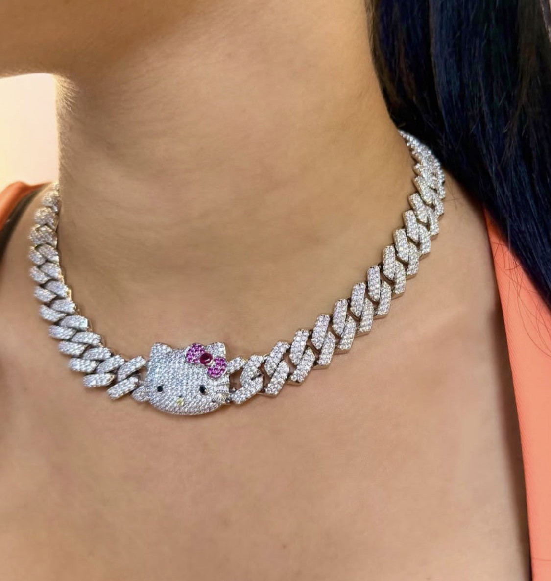 kitty necklace 16inch
