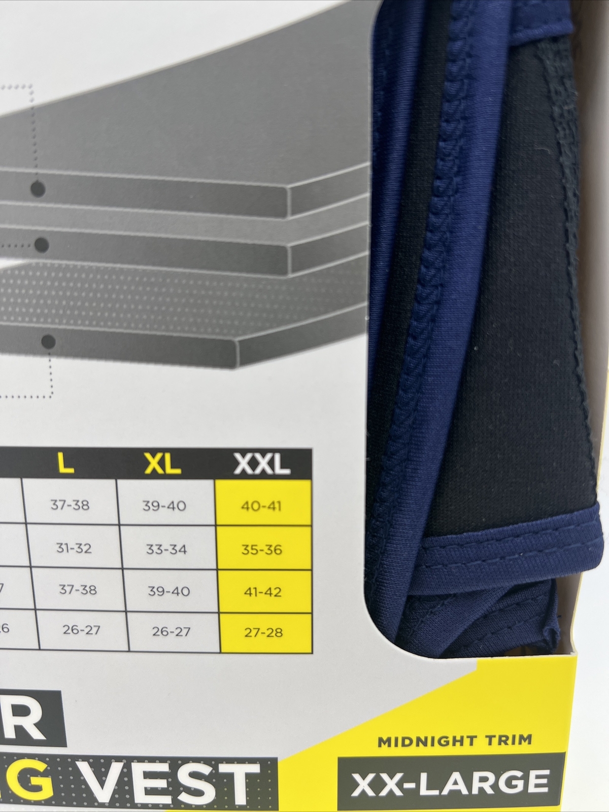 Body Glove Pullover Slimming Vest, Neoprene Waist Slimmer, Back Support, Sz XXL