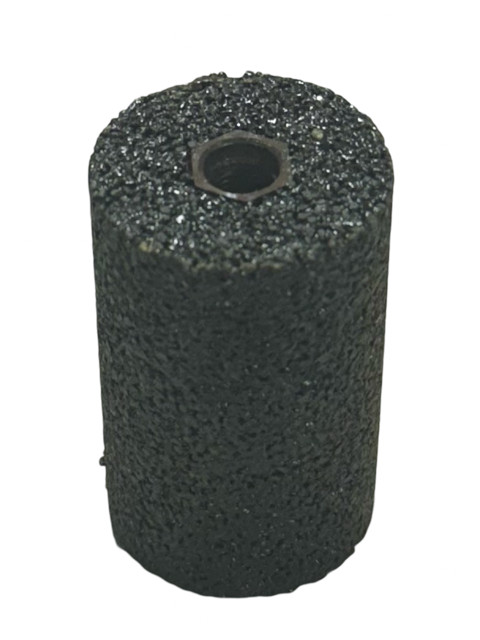 CGW 1-1/2" x 2-1/2" x 3/8-24 Resin Plug 16 Grit Aluminum Oxide Type 18