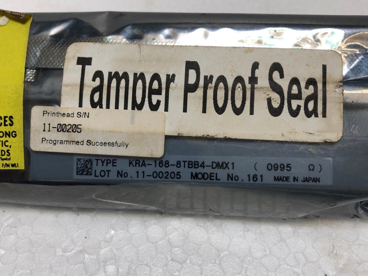 Datamax  KRA-168-8TBB4-DMX1 / H6210 203DPI Printhead NEW .