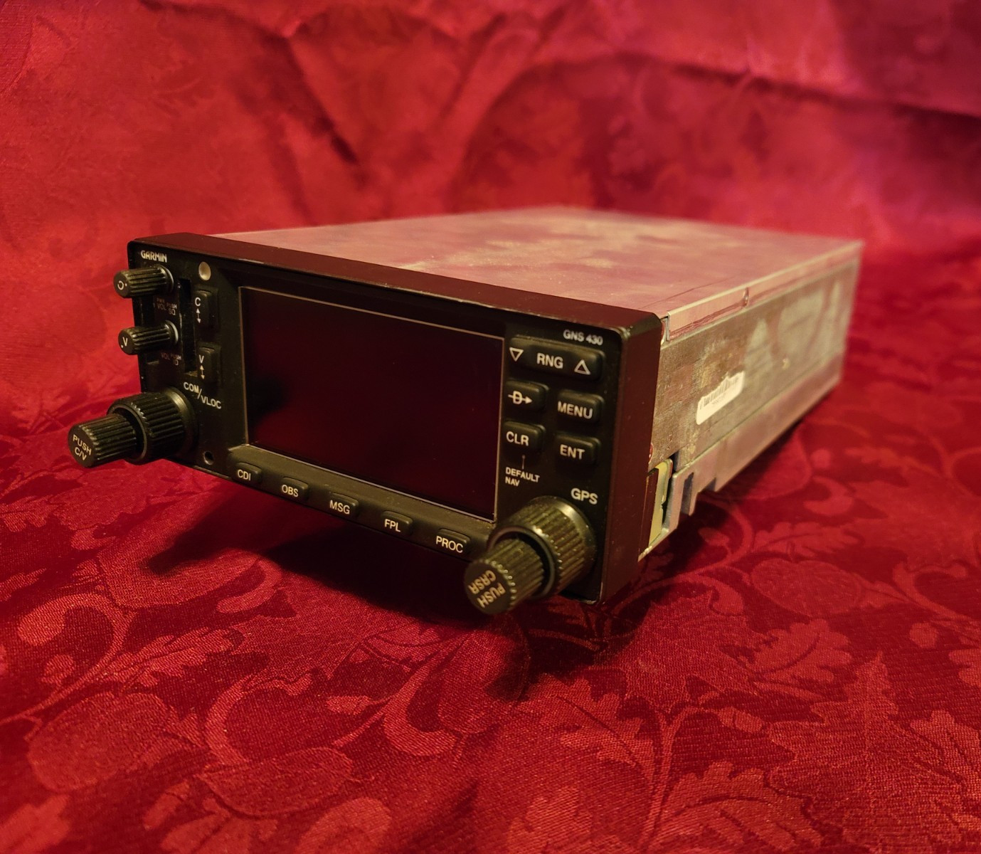 Garmin GNS 430W 430 WAAS 28V GPS COM NAV P/N 011-01060-45