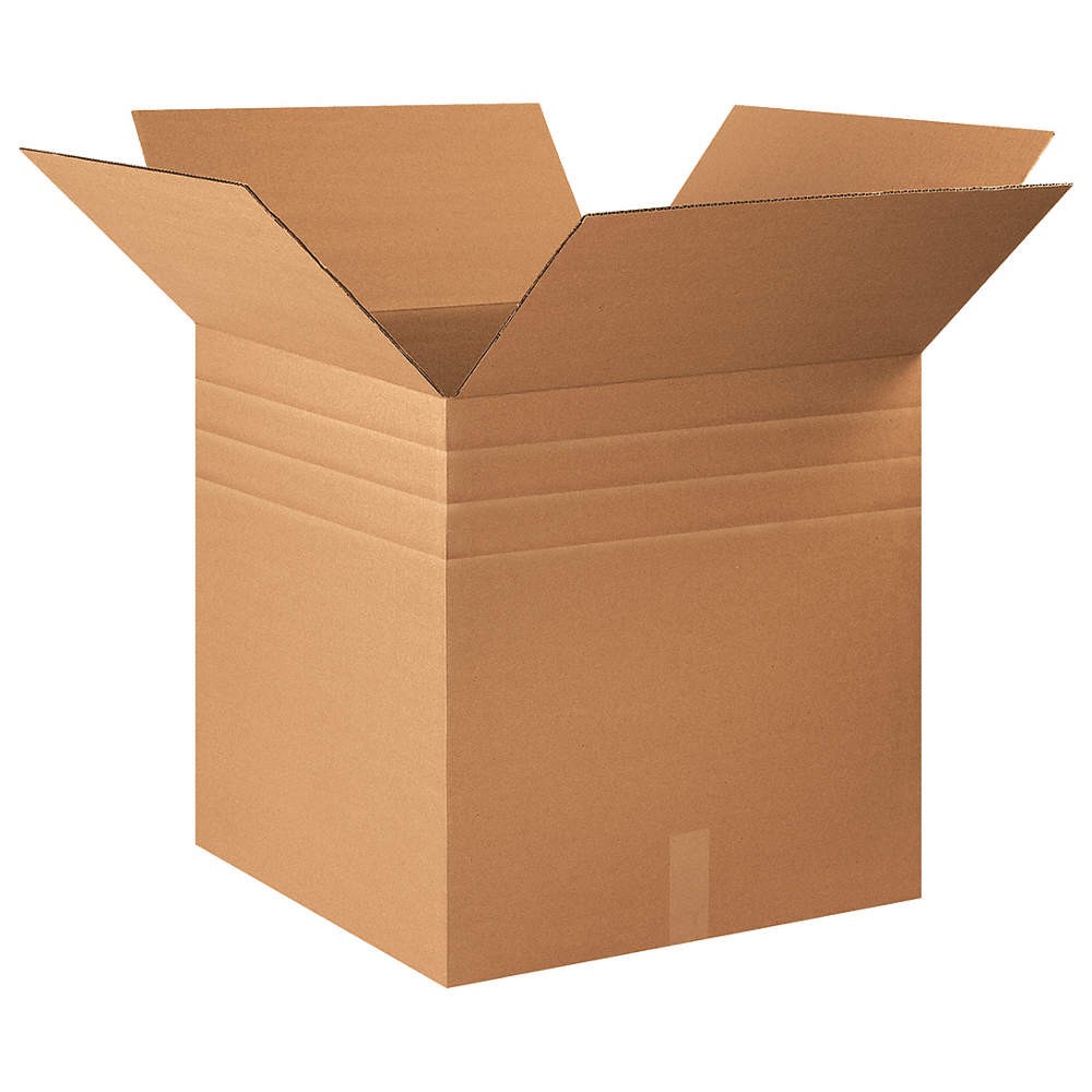 GRAINGER APPROVED 493U76 PK 10 Shipping Box,22x22x22-16 in 493U76
