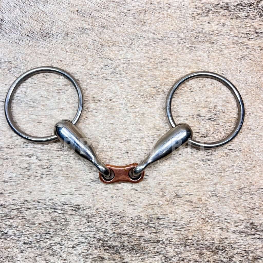 5" Korsteel Loose Ring Snaffle w/ Copper French Link
