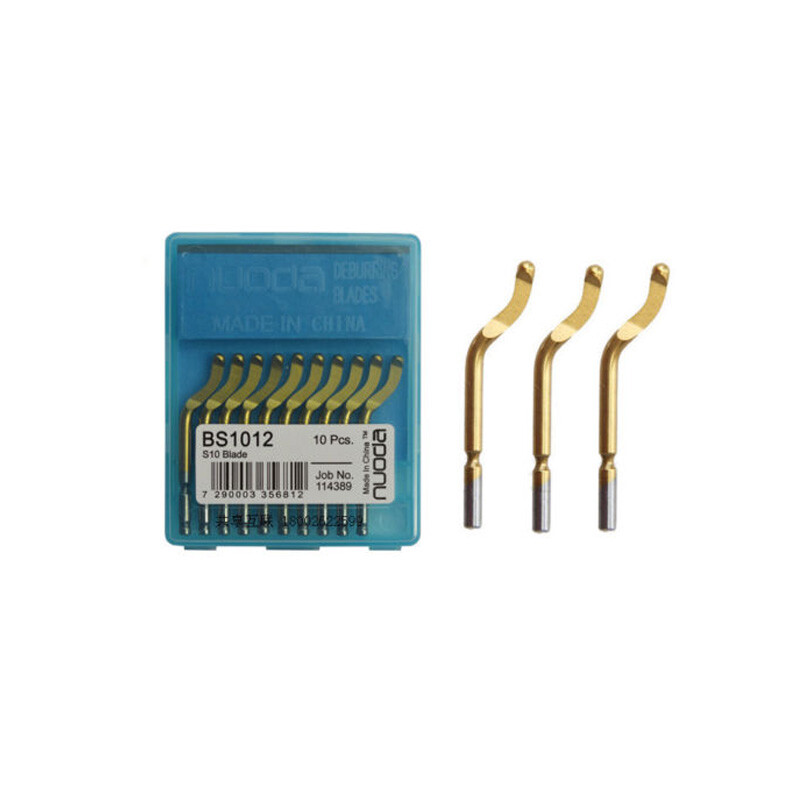 10pcs Diameter 3.2mm Hand Deburring Tool for Abrasive material Bs1012 S10 Blades