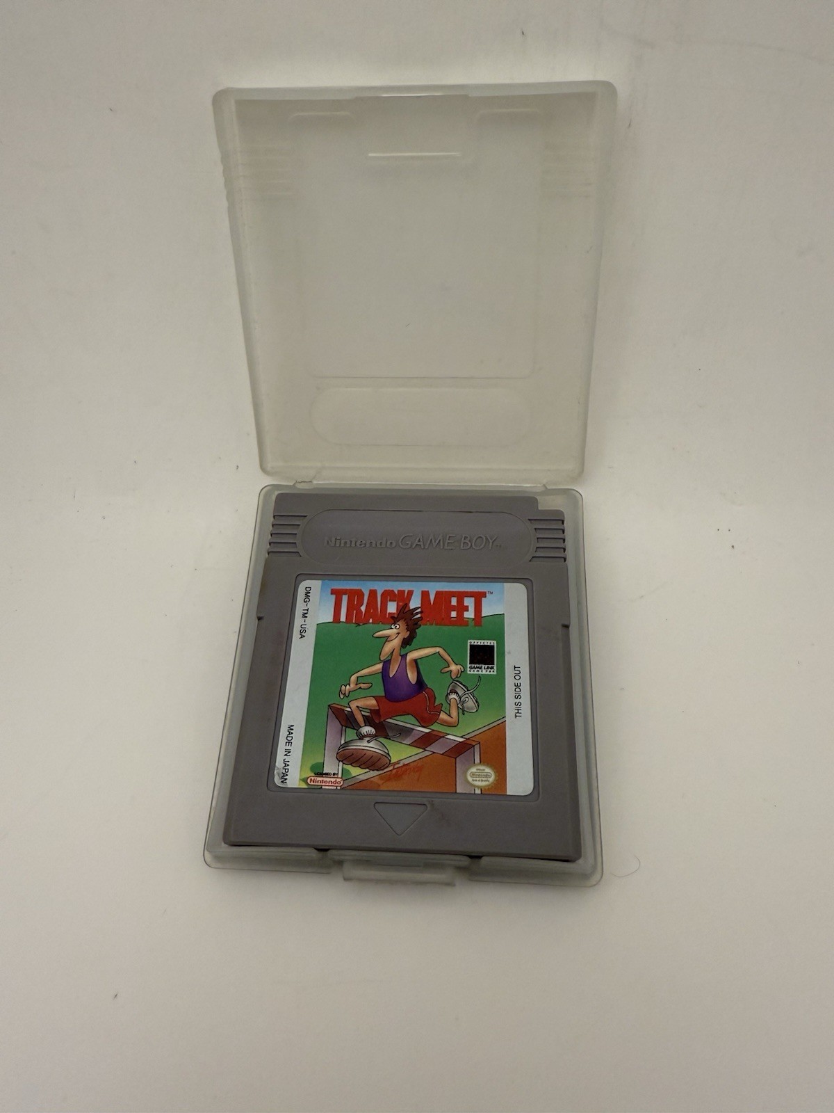 Nintendo Gameboy “Trackmeet” Cartridge+OEM Case (CLEAN)