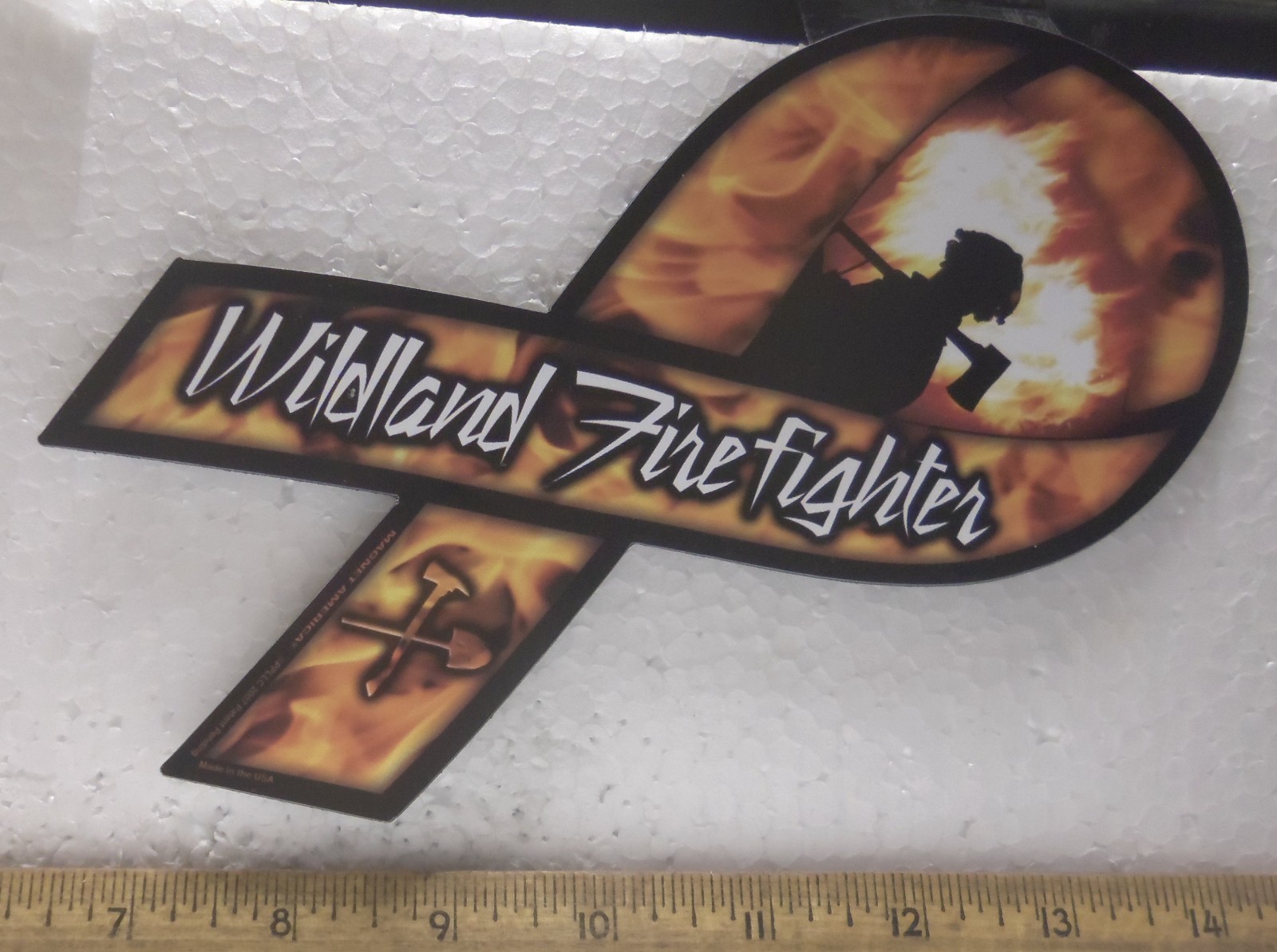 Wildland Firefighter Magnetic Ribbon