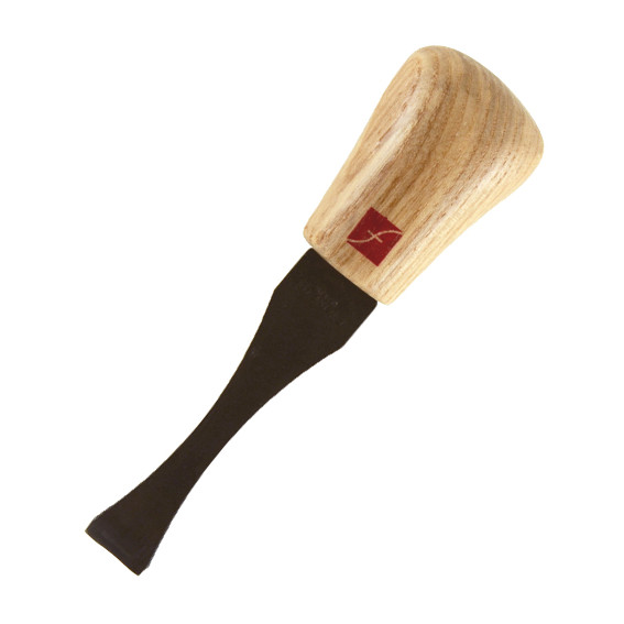 Flexcut #3 Palm Sweep, High Carbon Steel, Solid Ash Handle, 5/8 Inch (FR400)