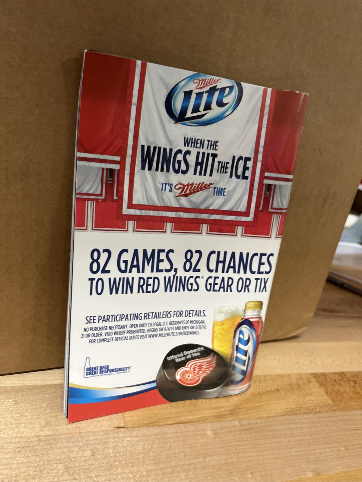 Detroit Red Wings Today Program 11/19/2013 VS Nashville