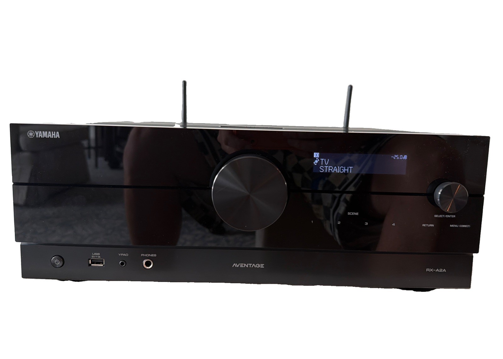 Yamaha RX-A2A AVENTAGE 7.2-Ch AV Receiver 8K HDMI Dolby Atmos DTS:X Black