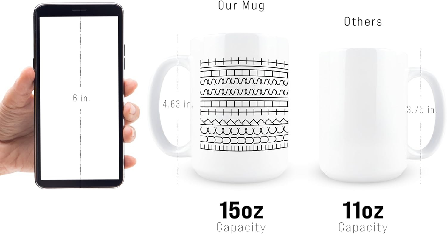 Hogg Hidden Message Coffee Mug, Fuck This Shit Mug, 15 oz Ceramic Funny Cup, Fuc