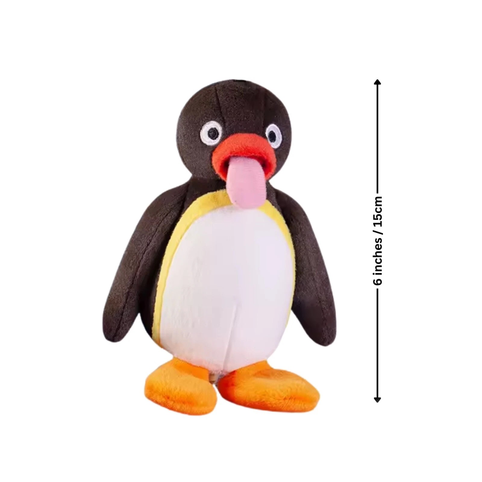 Pingu Penguin Banpresto Plush Backpack Stuffed Toy Doll Japan 15cm For kids