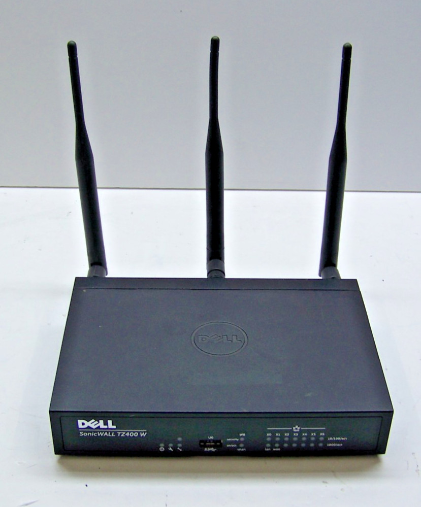 Dell SonicWall Firewall TZ400 APL28-0B4 Used Tested Good  No Power Supply