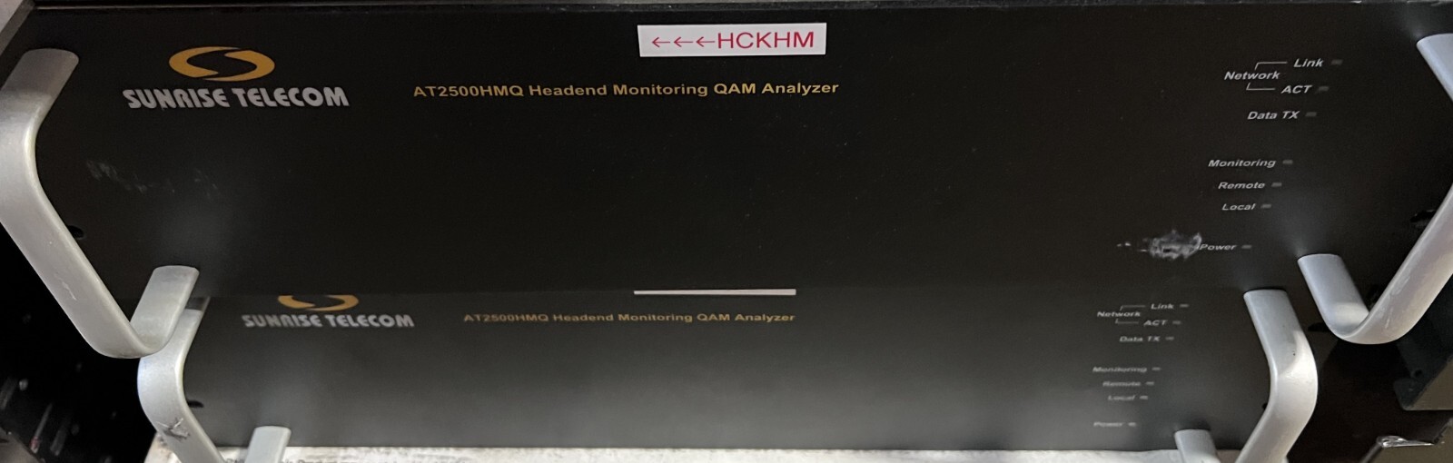 Sunrise Telecom AT2500HMQ 1.5GHz Headend RM QAM/CATV Spectrum Analyzer