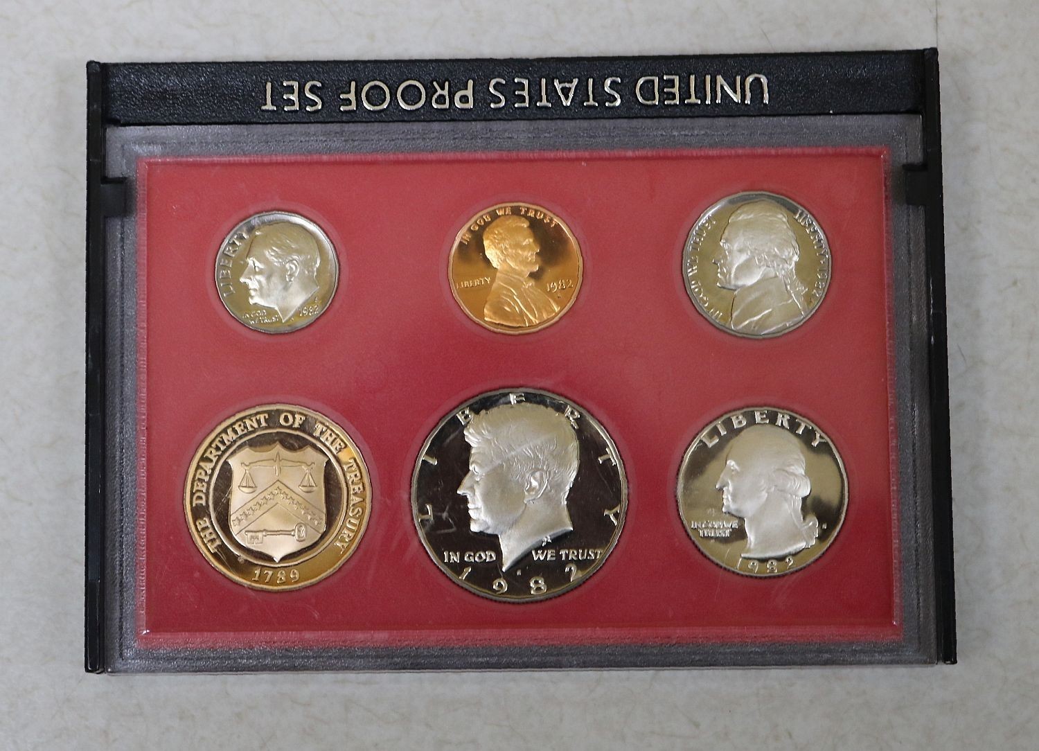 1982 S Proof Set US Mint Original Government Packaging Free shipping #2005