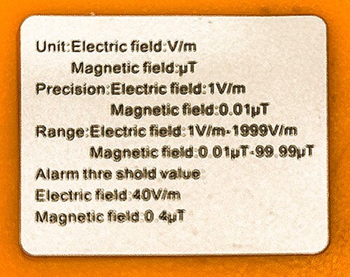 Electromagnetic Microwave Radiation Tester 'Professional Instruments' from China