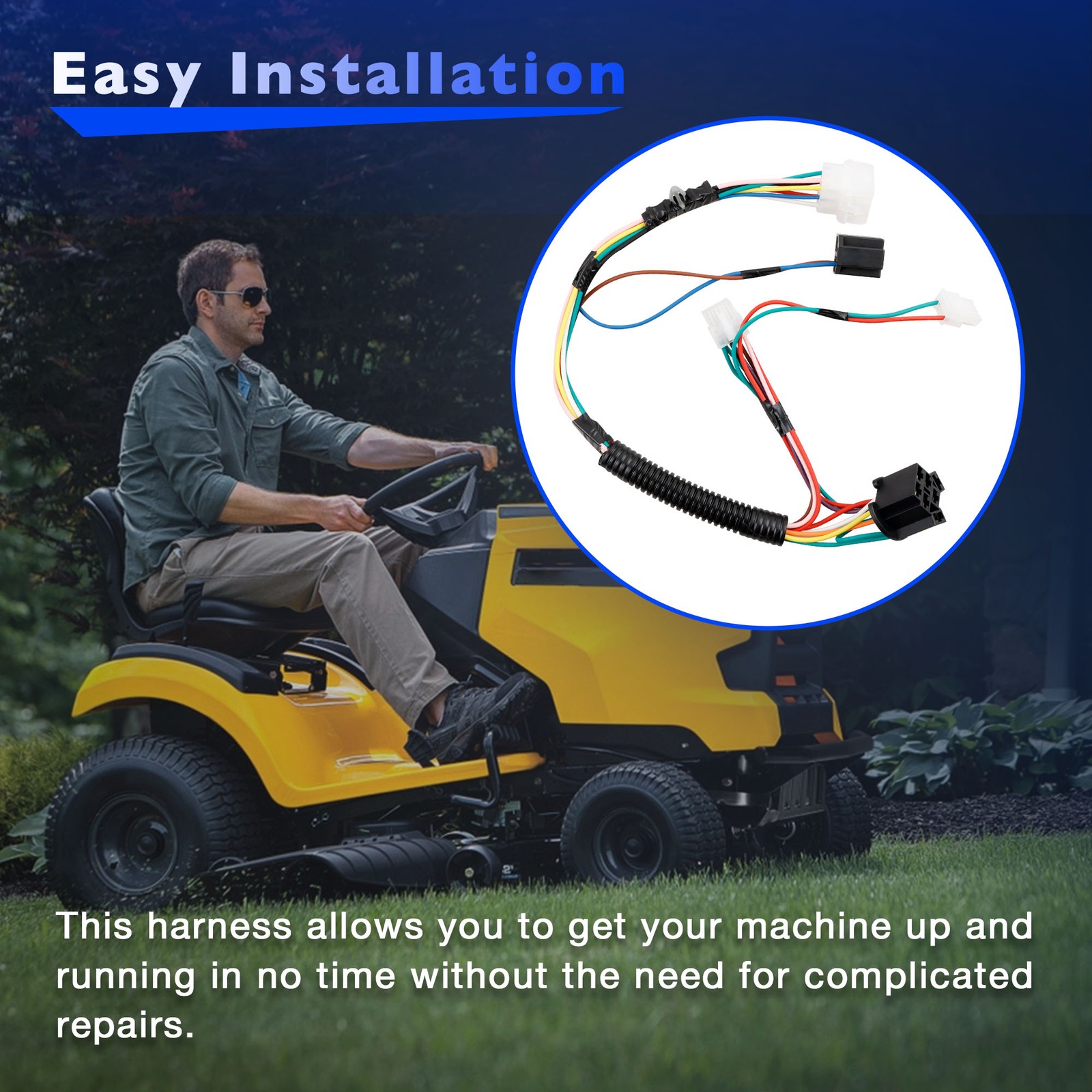 925-06261 Lawn Tractor Wiring Harness For Cub Cadet XT1-LT42 XT1-LT46 XT2-LX42